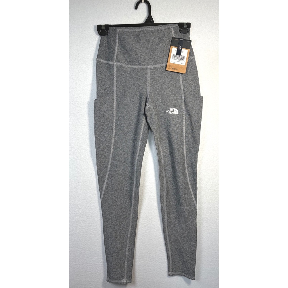 The North Face Hiking Leggings Womens Small Gray NEW Kepplier Pocket FlashDry-XD